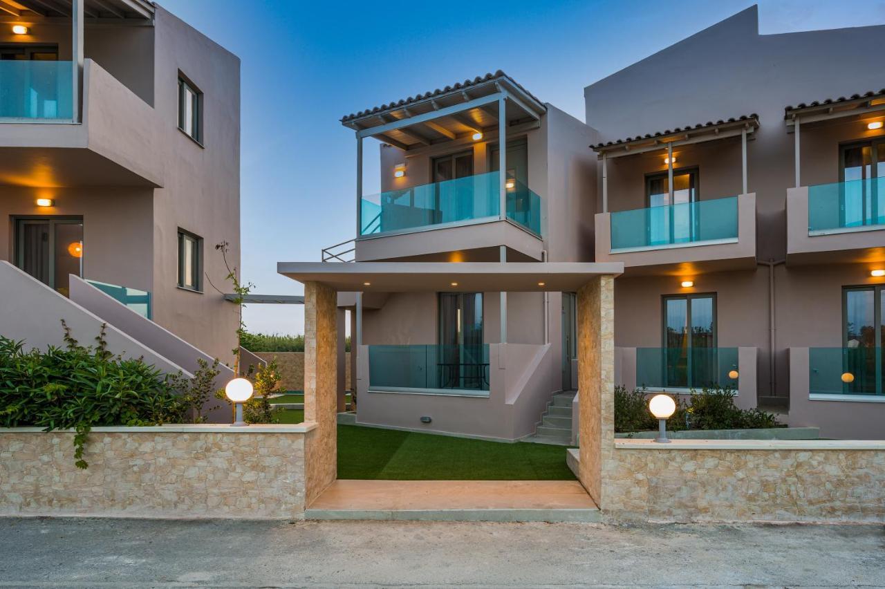Aegean Breeze Luxury Apartments Next To The Sea Maleme Екстериор снимка